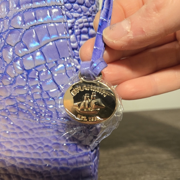 Brahmin Very Peri Hillary Leather Melbourne Purse - Picture 5 of 16